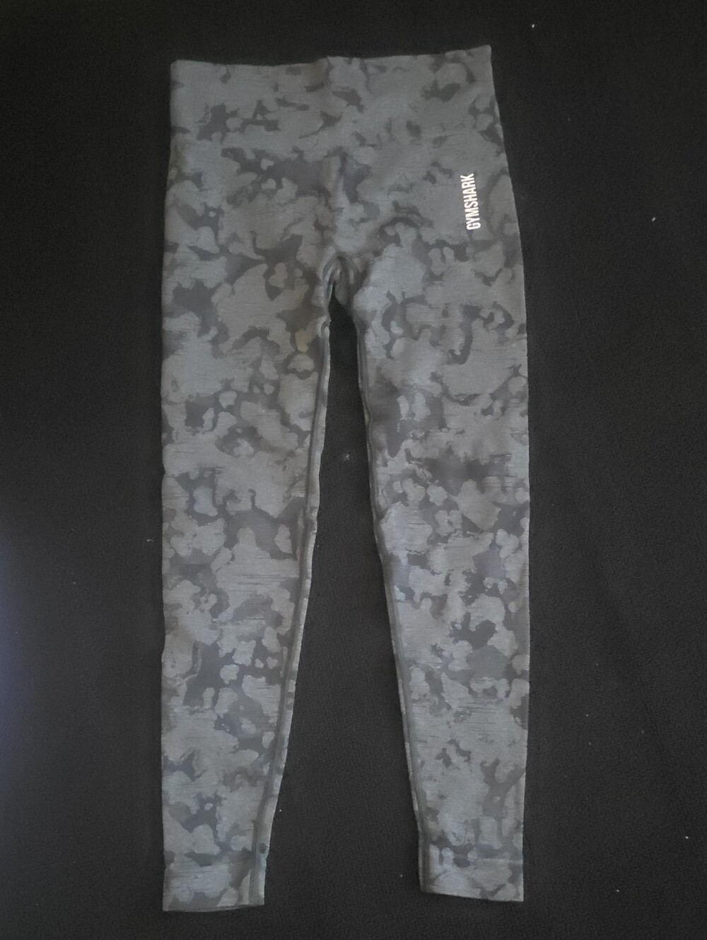 Gymshark Green Camo Scrunch  Leggings